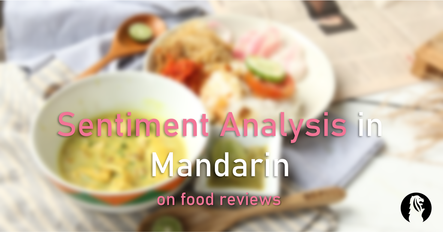 Sentiment Analysis in Mandarin on Food Delivery Reviews